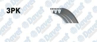 GATES 3PK890 Kanalli Kayis Renault Safrane 2.0 92-96 Honda Lexus Toyota 38356